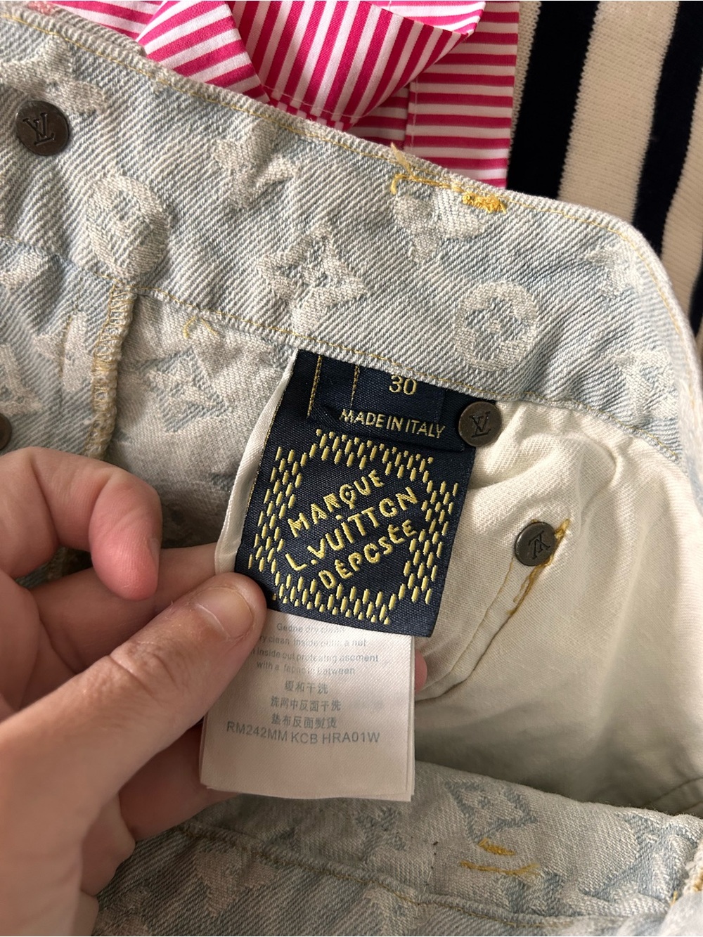 Louis Vuitton Monogram Women’s Jeans - Picture 7 of 12